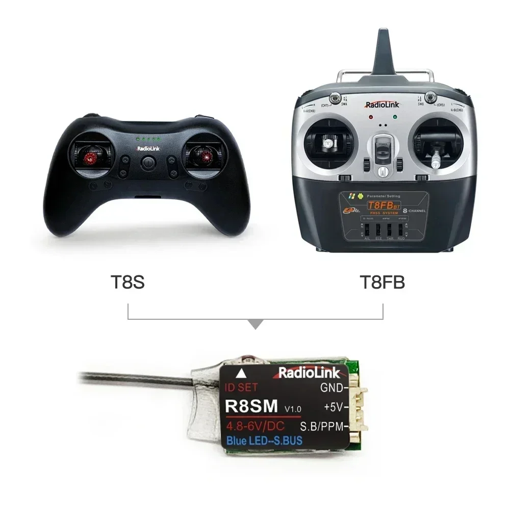 Radiolink R8SM 8 Channels 2.4G - Receiver Sbus 8Ch 评论和价格
