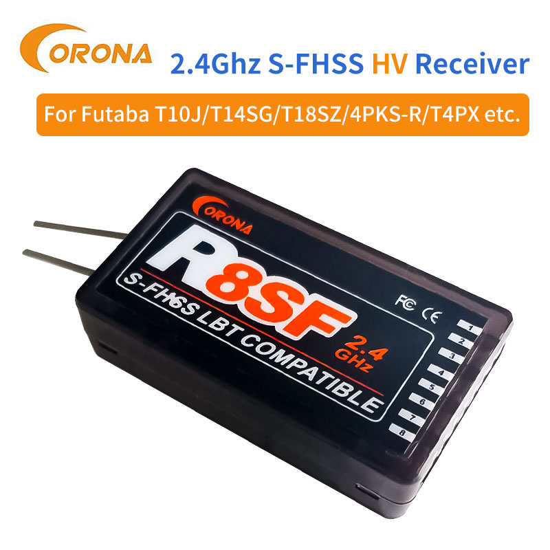 Corona R8SF 8CH 2.4GHz S‑FHSS  - Receiver Sbus 8Ch 评论和价格